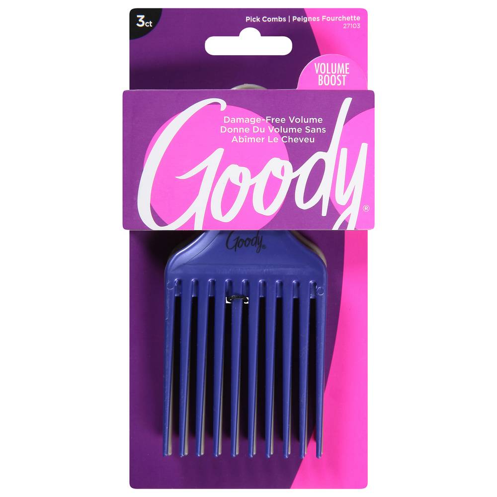 Goody Comb & Lift Pick Combs (3 combs)