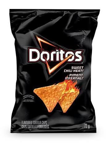 Doritos Tortilla Chips, Sweet Chili Heat (72 g)