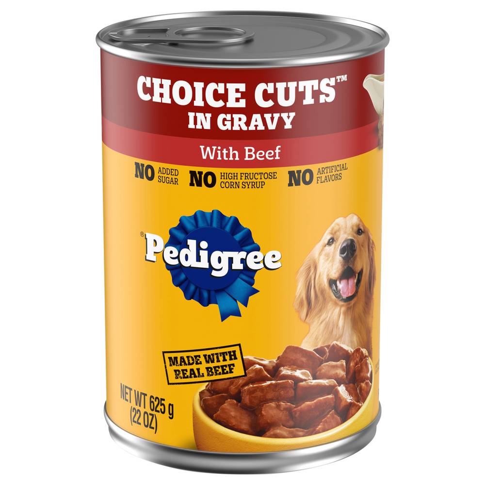 Pedigree Choice Cuts in Gravy With Beef Food For Dogs (1.38 lbs)