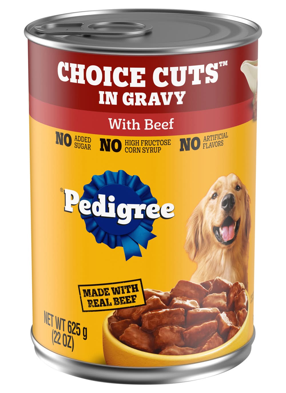 Pedigree Choice Cuts in Gravy Wet Dog Food, Beef (22 oz)