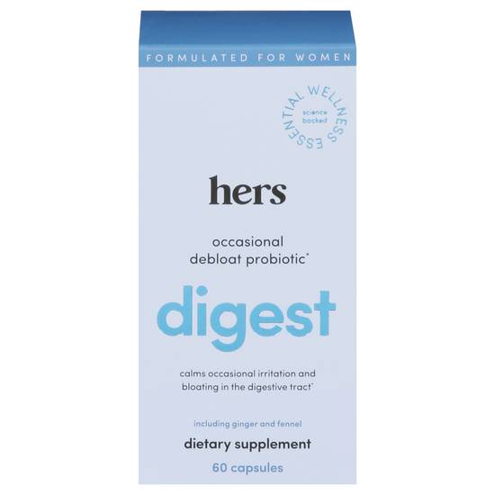 Hers Digest Probiotic Supplement