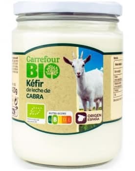 Kéfir de cabra ecológico Carrefour Bio 420 g.