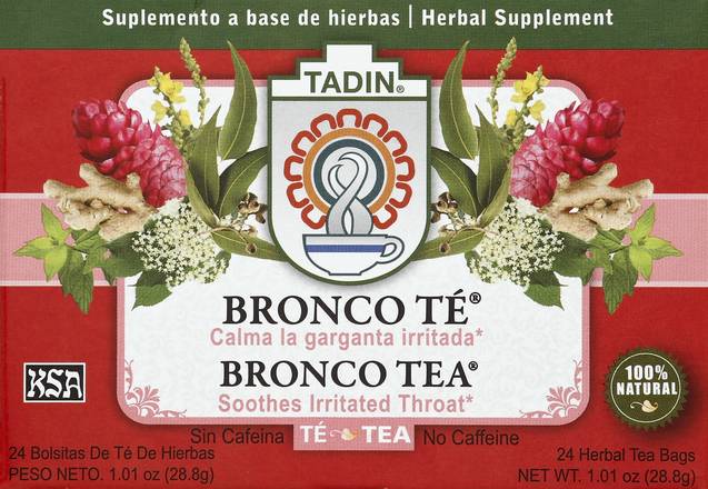 Tadin Bronco Tea (24 tea bags)