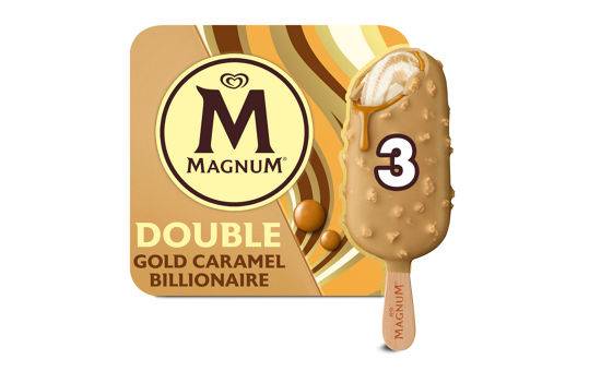 Magnum Double Gold Caramel Billionaire Ice Cream 225ml