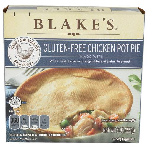 Blake's Gluten Free Chicken Pot Pie
