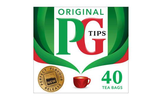 PG Tips 40 Original Tea Bags 116g