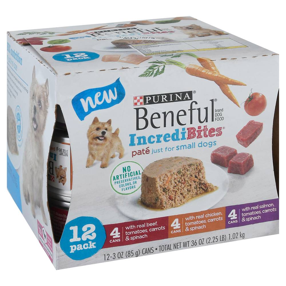 Purina Beneful Incredibites Pate Just For Small Dogs (2.25 lbs)