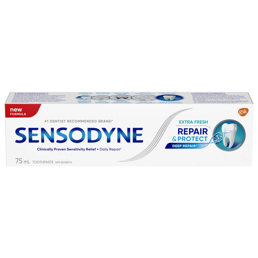 Sensodyne Repair and Protect Extra Fresh Toothpaste For Sensitive Teeth (75 ml)