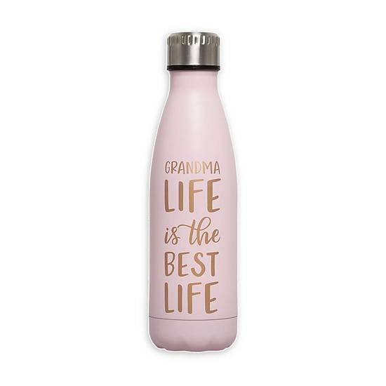 Pearhead® 16 oz. Grandma Life Water Bottle in Pink