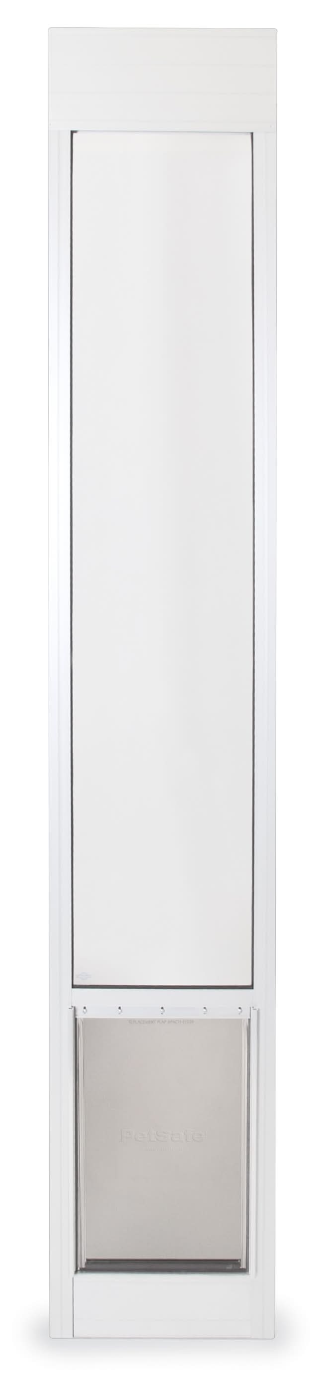 PetSafe White Aluminum Large Dog/Cat Door for Sliding door