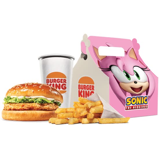 King Jr Chicken Burger Meal