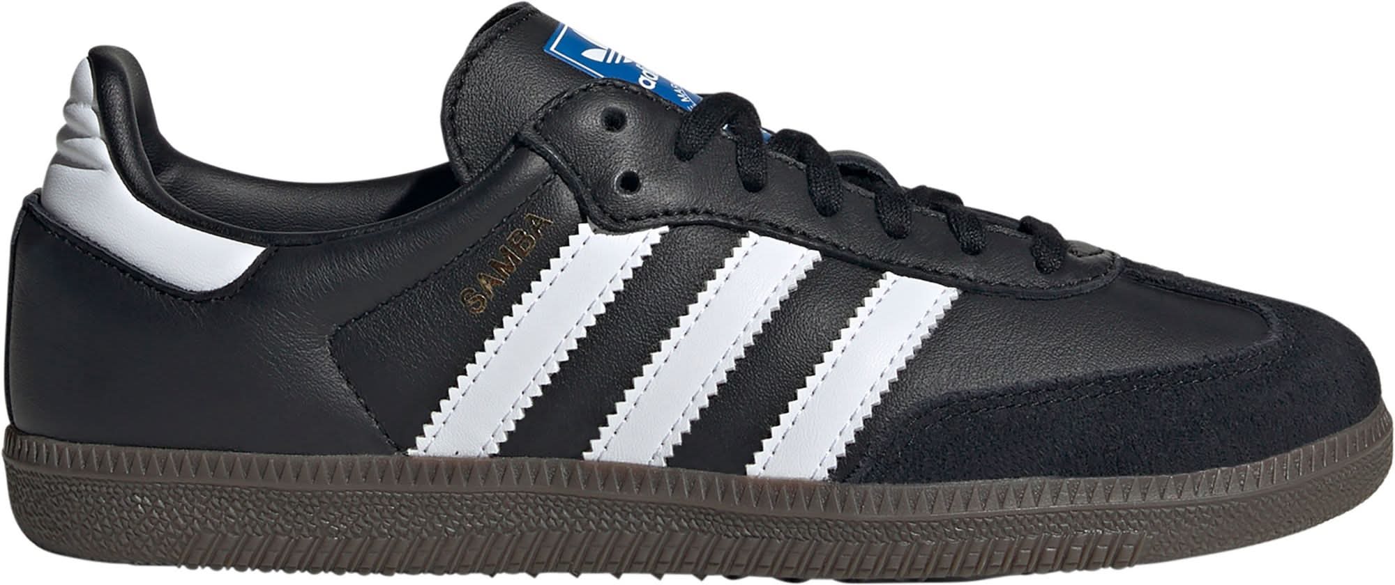 Adidas Big Kids Originals Samba Og Casual Shoes, 7, Black/White