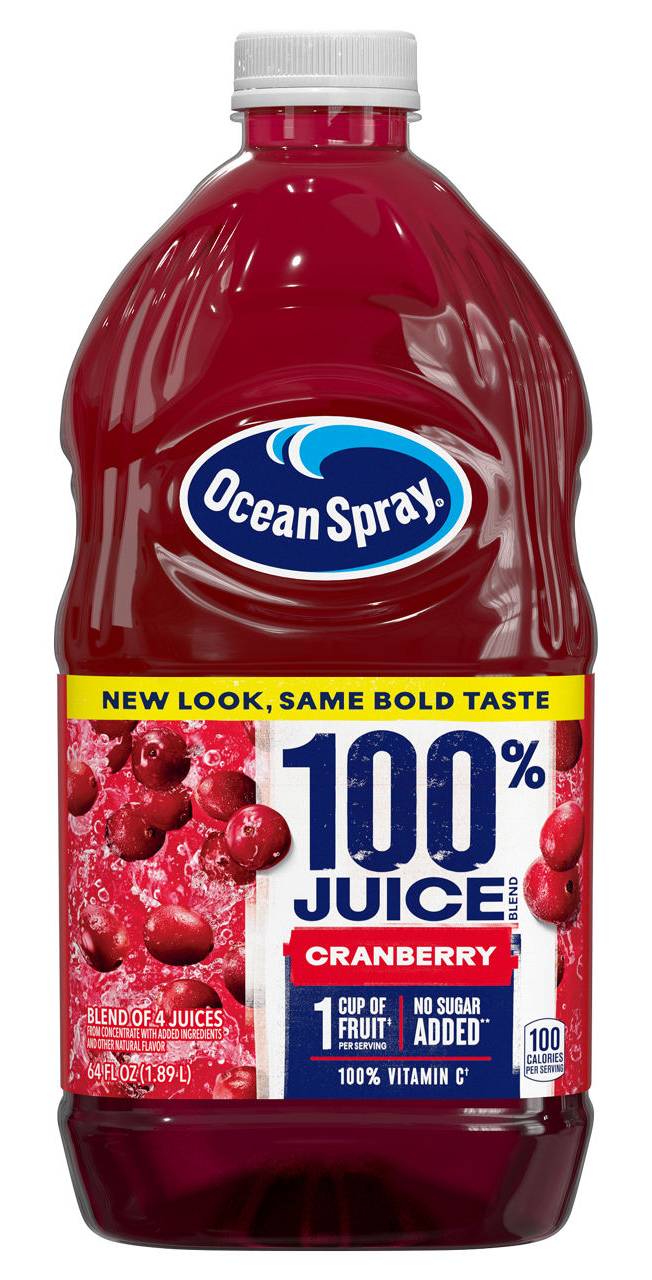 Ocean Spray 100% Juice, Cranberry