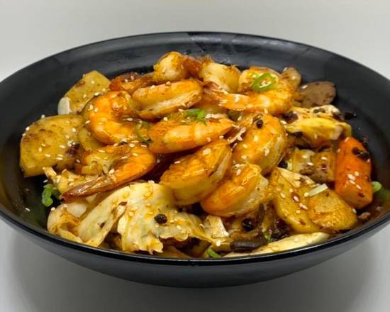 Spicy Stir-Fry Shrimp 大虾麻辣香锅
