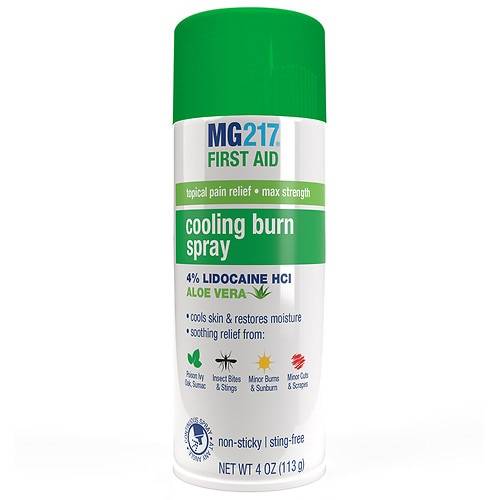 MG217 Cooling Burn Spray with Aloe - 4.0 oz