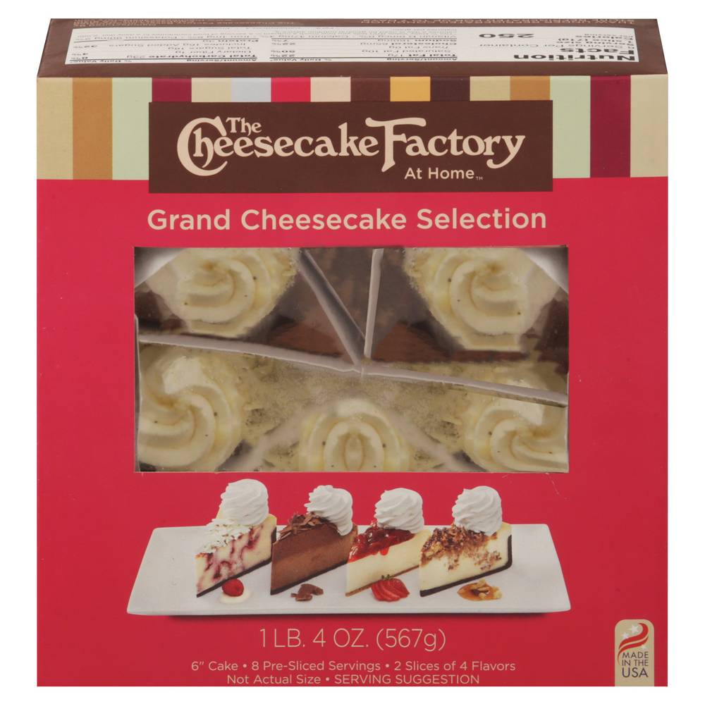 The Cheesecake Factory Grand Cheesecake Selection, 6'' (20 oz, 8 ct)