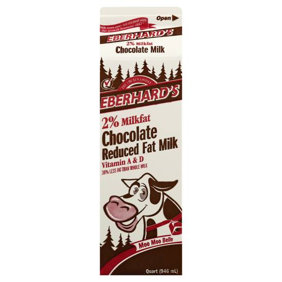 Eberhard's 2% Reduced Fat Chocolate Milk