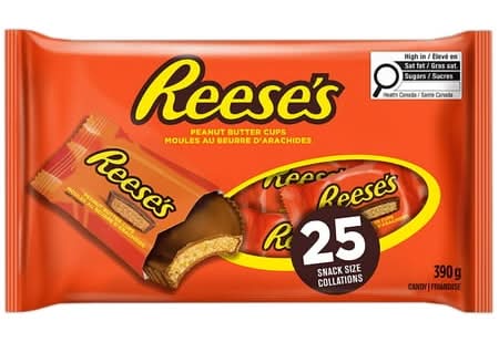Reese's Peanut Butter Cups (25 x 15.6 g)
