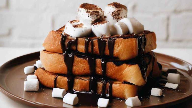 S'mores Camp Fire French Toast