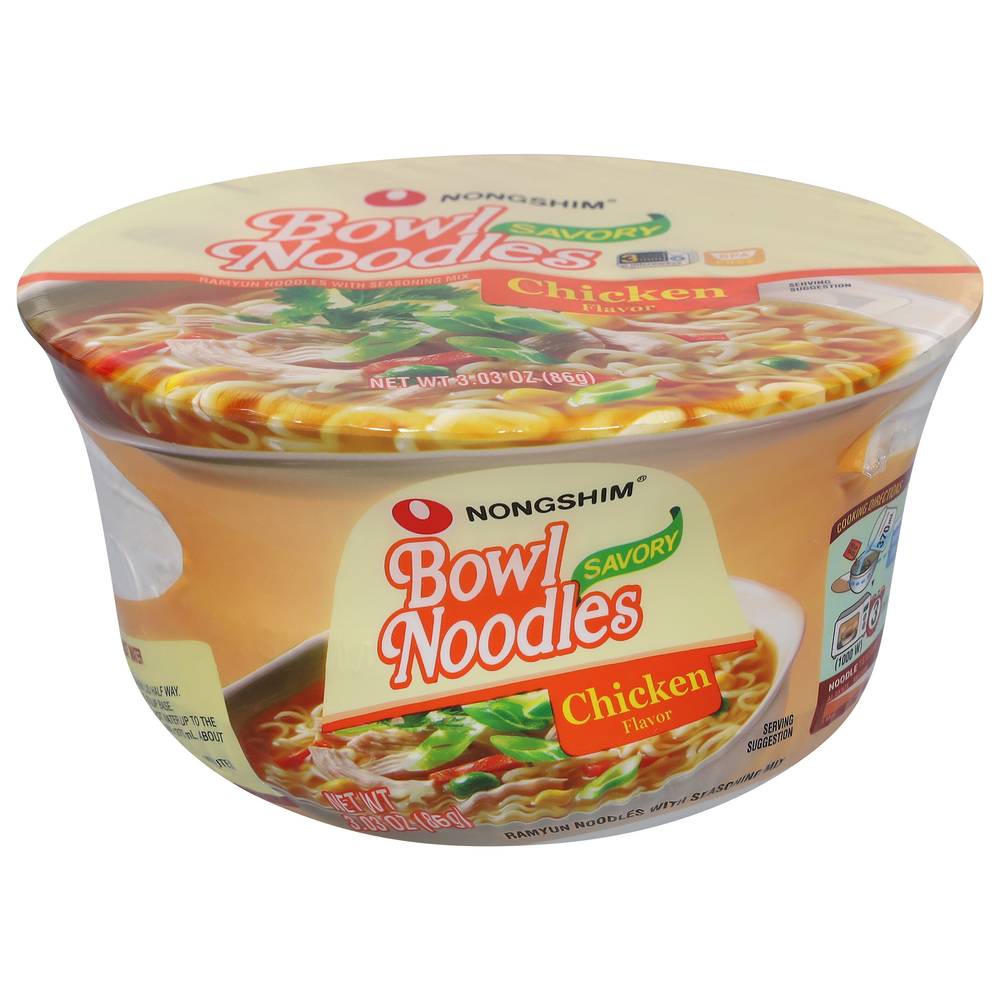 Nongshim Savory Bowl Chicken Noodle Soup (3.03 oz)