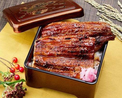 人気No.2【竹】香ばし鰻重(１尾)　No.2[special]Broiled eel box（one fish）