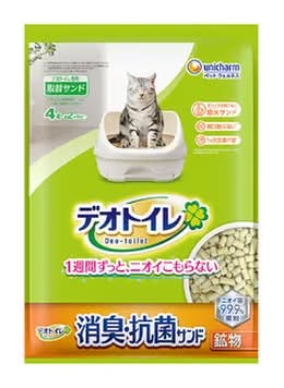 デオトイレ 消臭 抗菌サンド (4L)