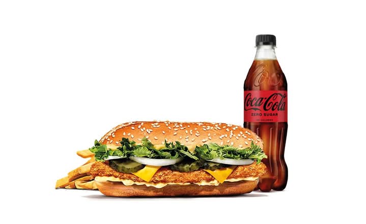 Big King Chicken Royale Meal