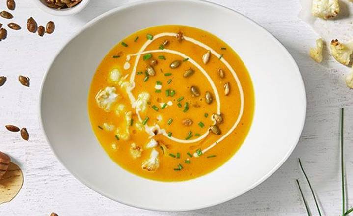 Pumpkin Cauliflower Soup