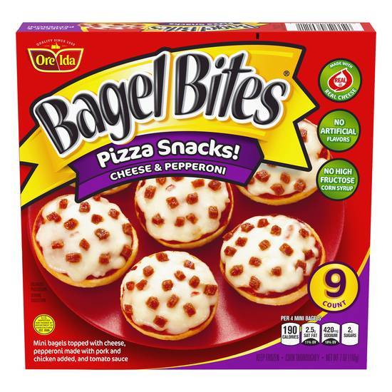 Bagel Bites Mini Pizza Snacks (9 ct)(cheese-pepperoni)