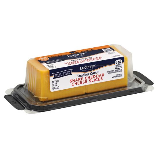 Lucerne Sharp Cheddar Cheese Tray (30 ct)