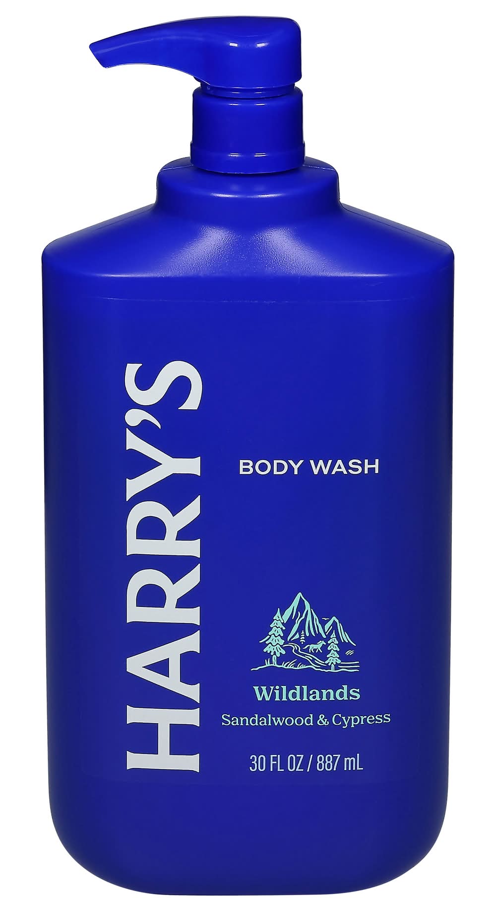 Harry's Wildlands Body Wash, Sandalwood-Cypress (30 fl oz)