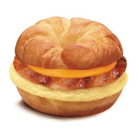 Bacon, Sausage, Egg and Cheese Croissant