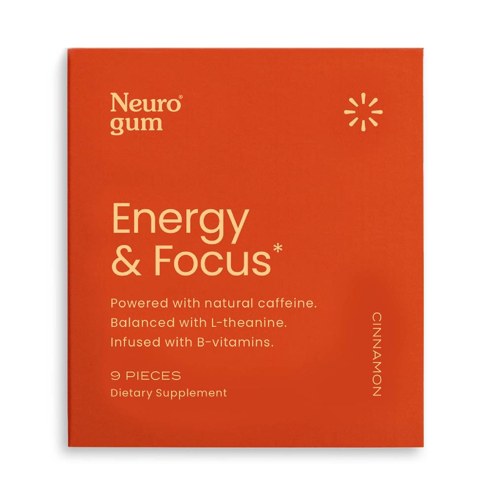 Neuro Energy and Focus Gum (cinnamon)