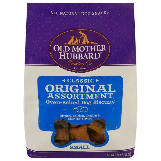 Old Mother Hubbard Classic Original Assortment Small Oven-Baked Dog Biscuits