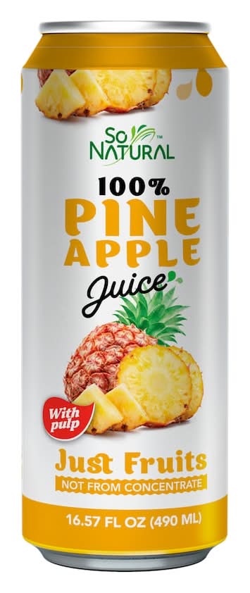 J79 100% Pulpy Juice, Pineapple (16.57 fl oz)