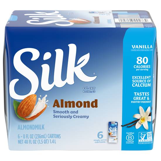 Silk Vanilla Almondmilk (48 fl oz)