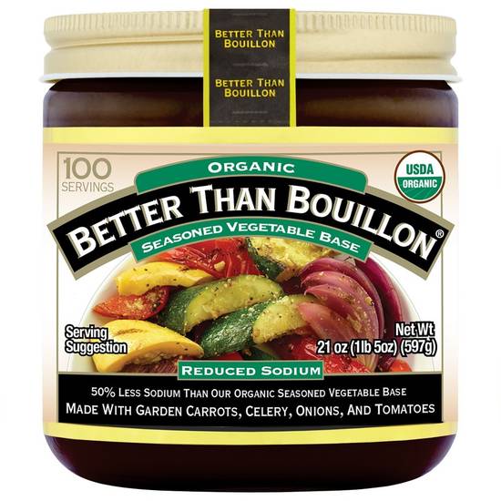 Better Than Bouillon Organic Seasoned Vegetable Base (21 oz)
