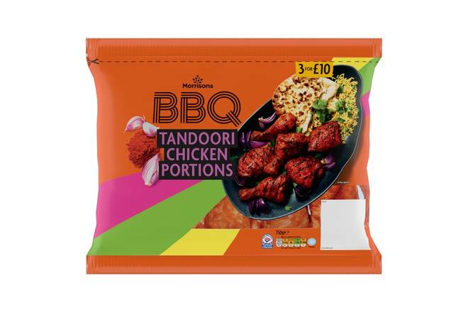 Morrisons BBQ Tandoori Chicken Portions 750g