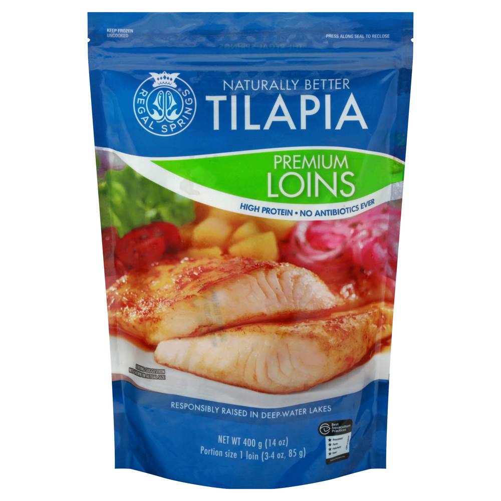 Regal Springs Premium Loins Tilapia