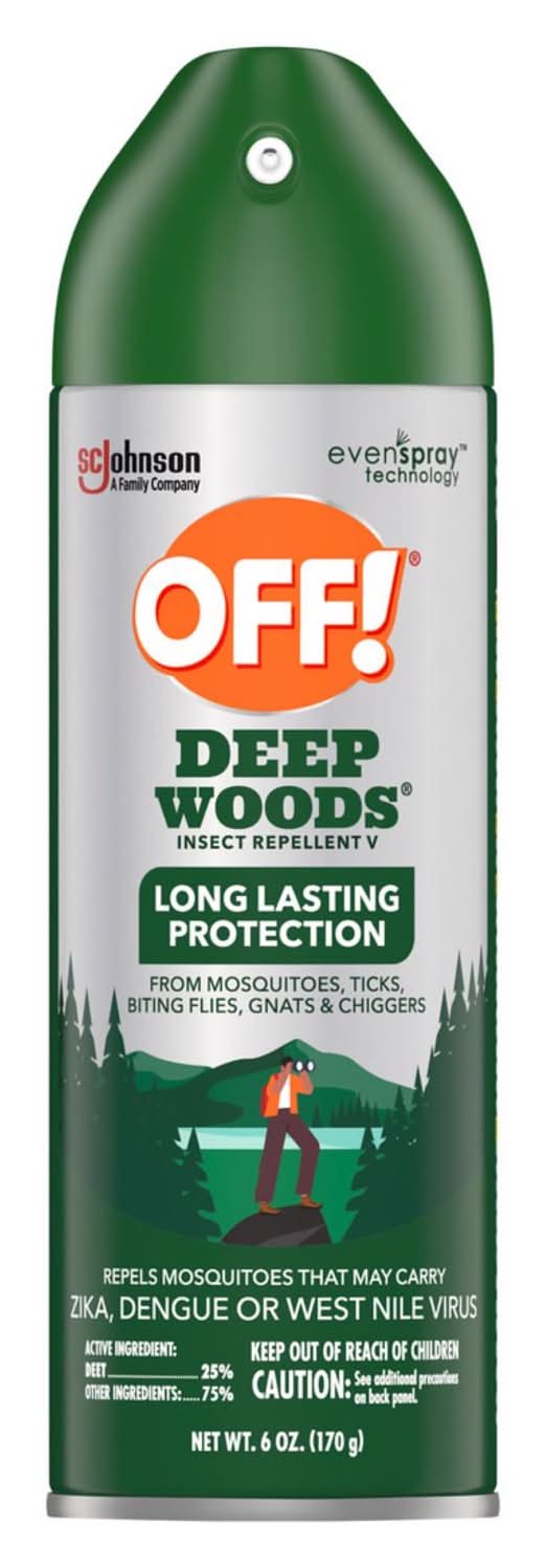 Off! Deep Woods Insect Repellent Liquid For Biting Insects 6 Oz