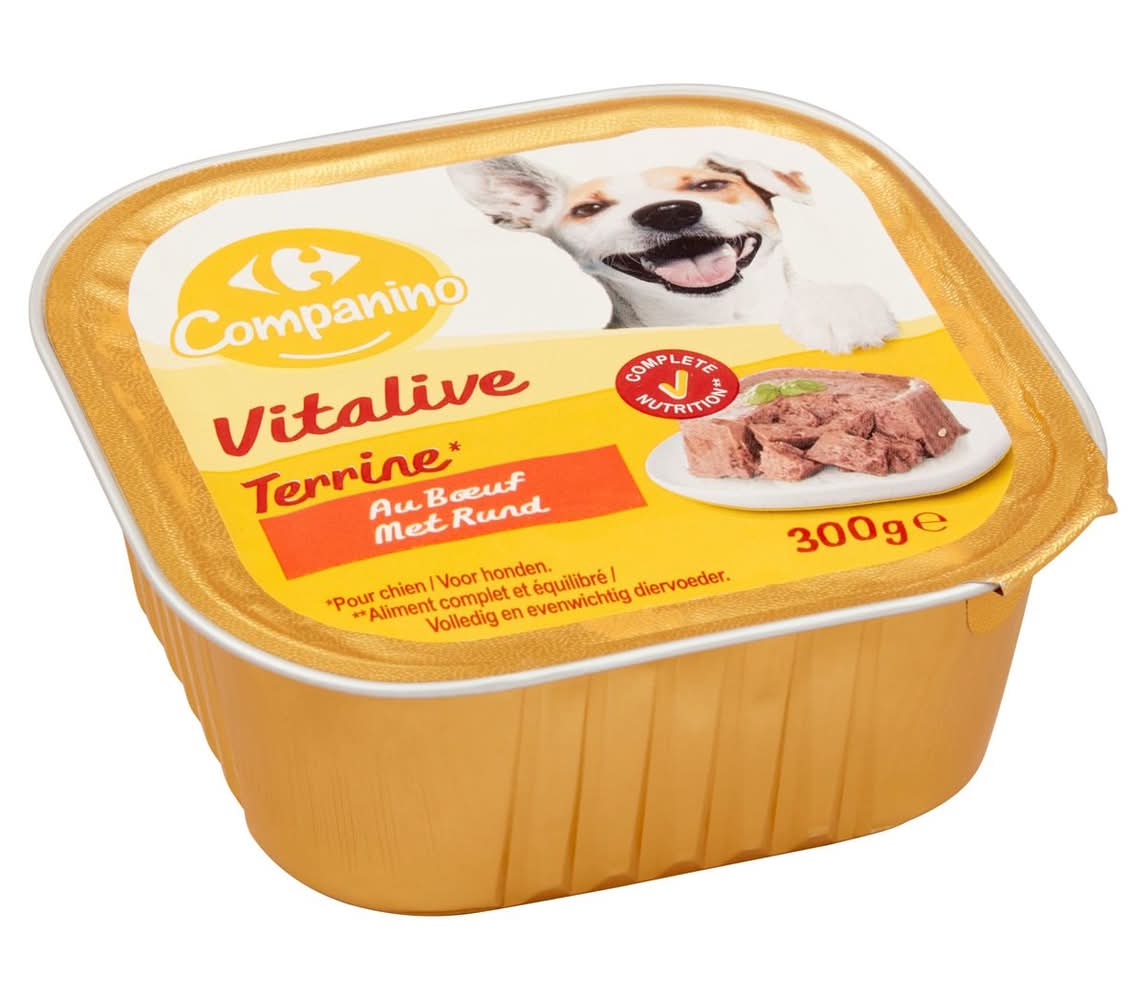 Carrefour Companino Vitalive Terrine met Rund 300 g