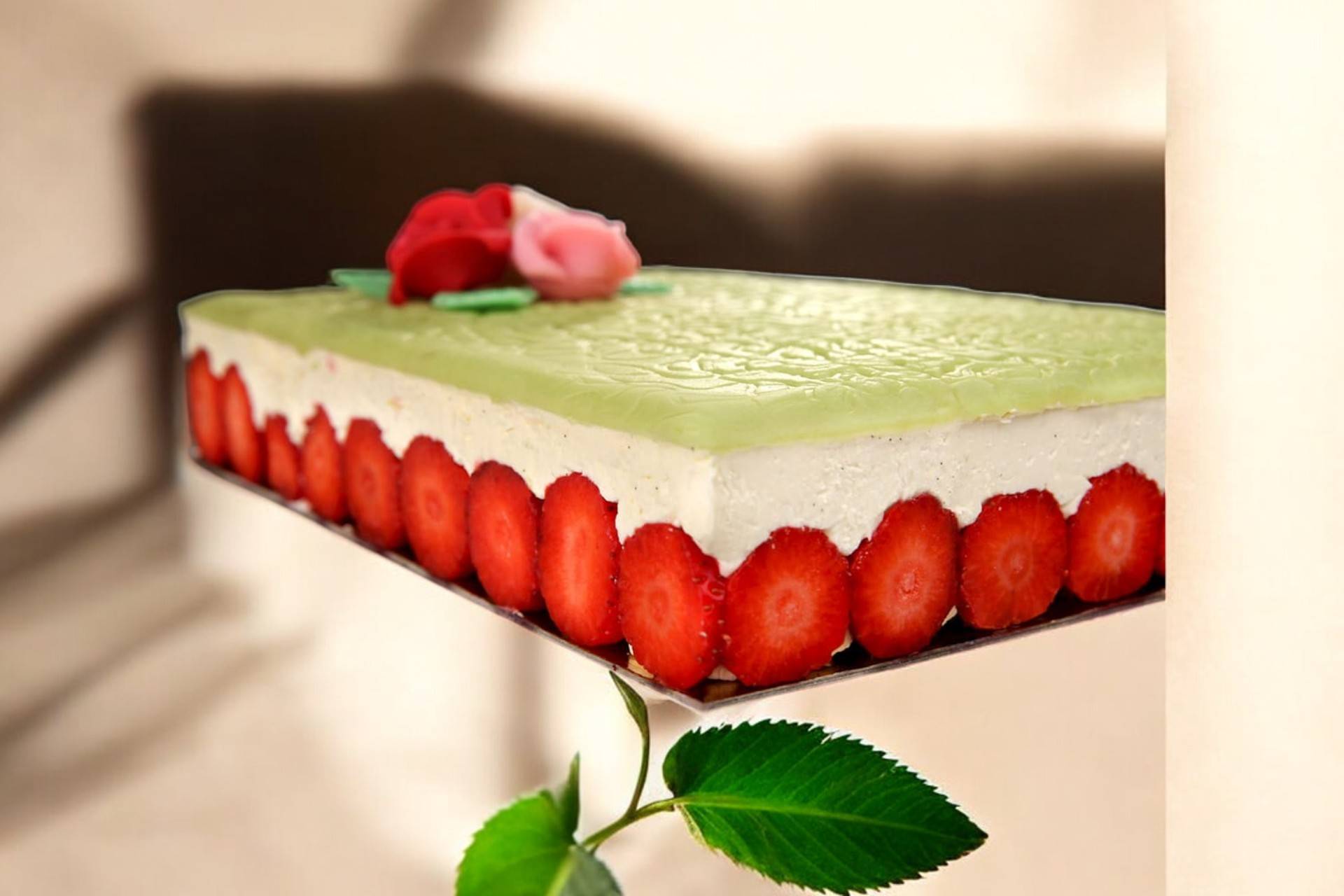 Fraisier 12 Personnes