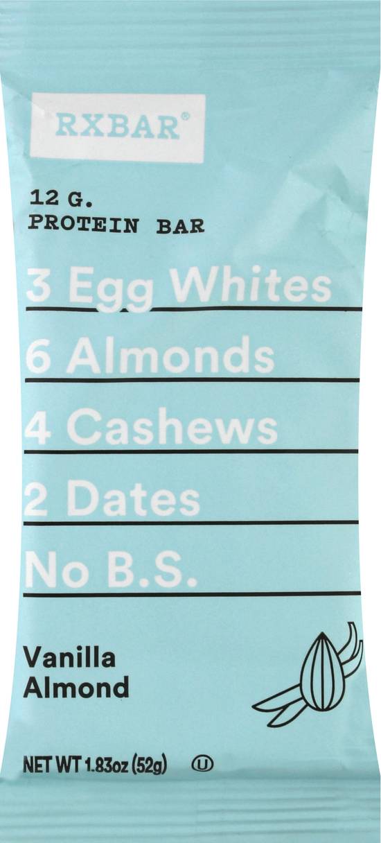 Rxbar Vanilla Almond Protein Bar