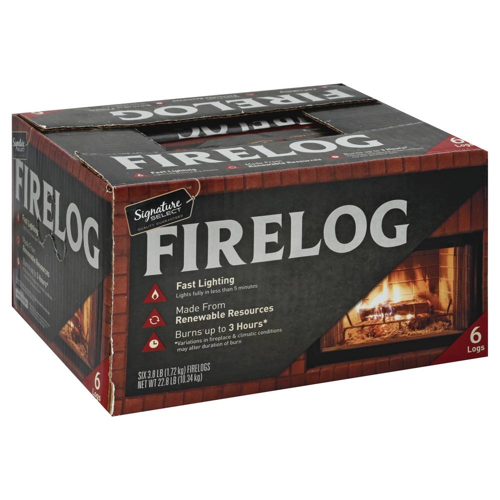 Signature Select Firelog Fast Lighting