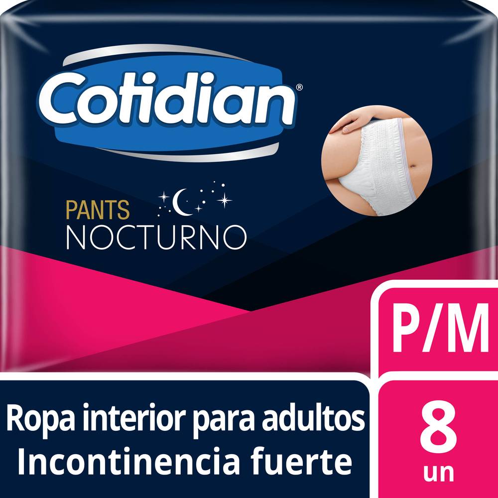 Pants Cotidian Nocturno P/M 8 un