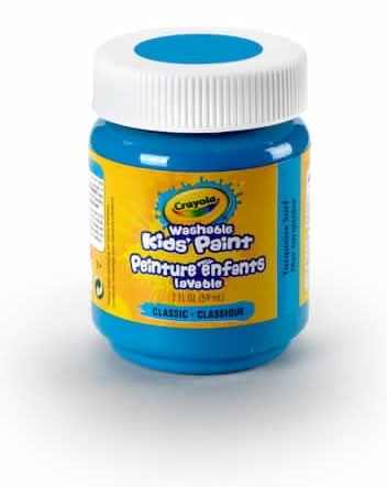 Crayola Classic Washable Kids' Paint, Blue (2 fl oz)