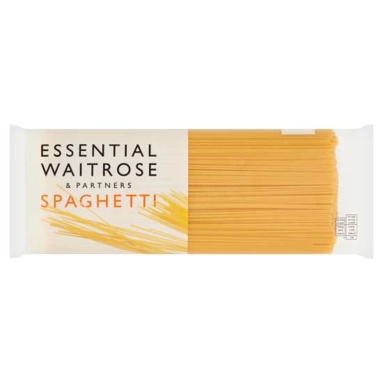 Essential Waitrose Semolina Pasta Spaghetti