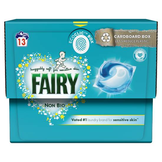 Fairy Non Bio Pods Washing Liquid Capsules 13 Washes