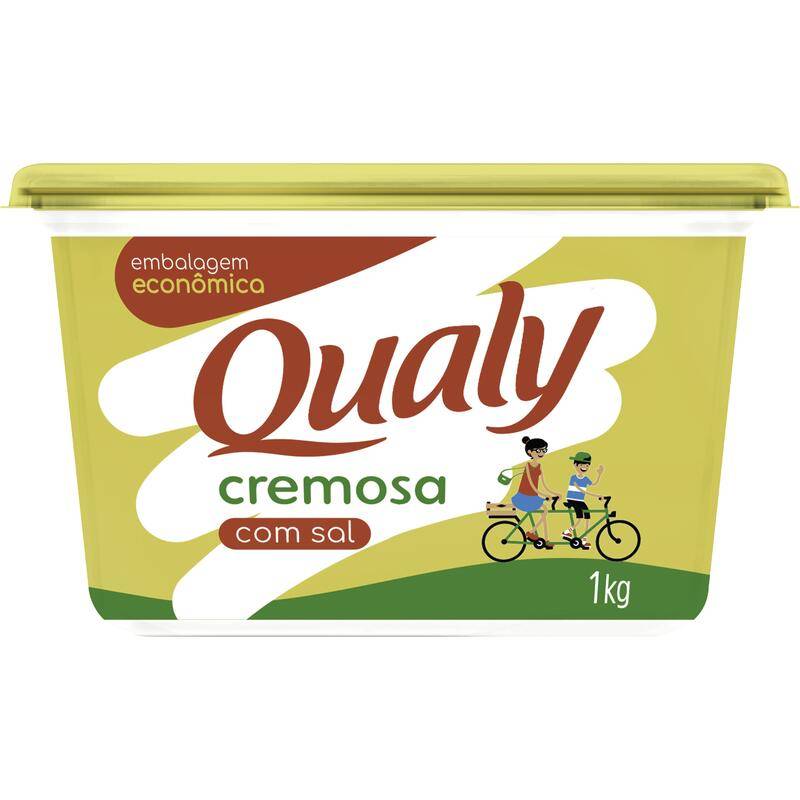 Qualy margarina cremosa com sal qmix (1 kg)