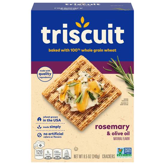 Triscuit Rosemary and Olive Oil Crackers
